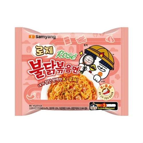 Samyang Buldak Rose Hot Chicken Flavor 140g